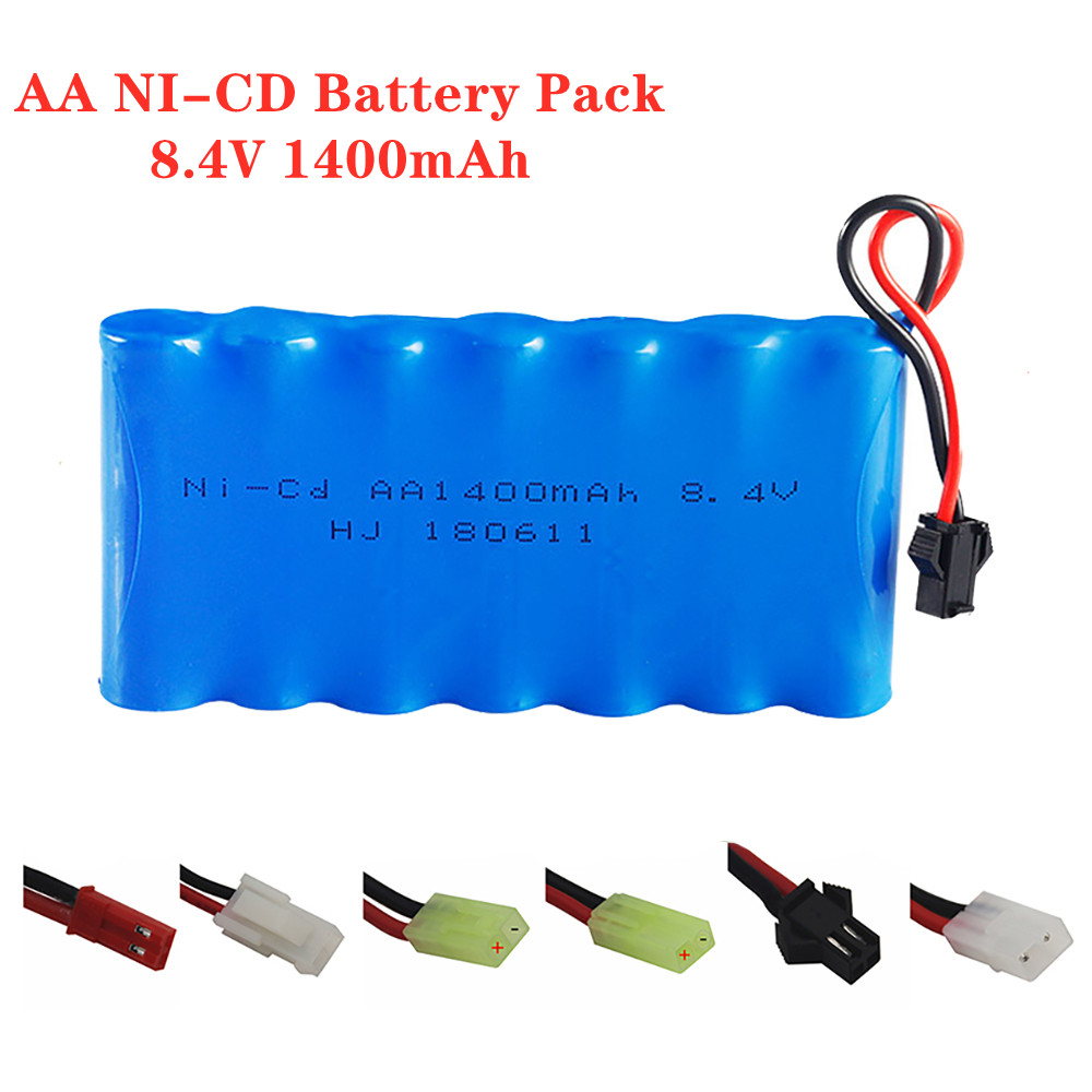 Rc Hobby Boat - 8.4V 1400mah Ni-CD Rechargeable Battery Pack