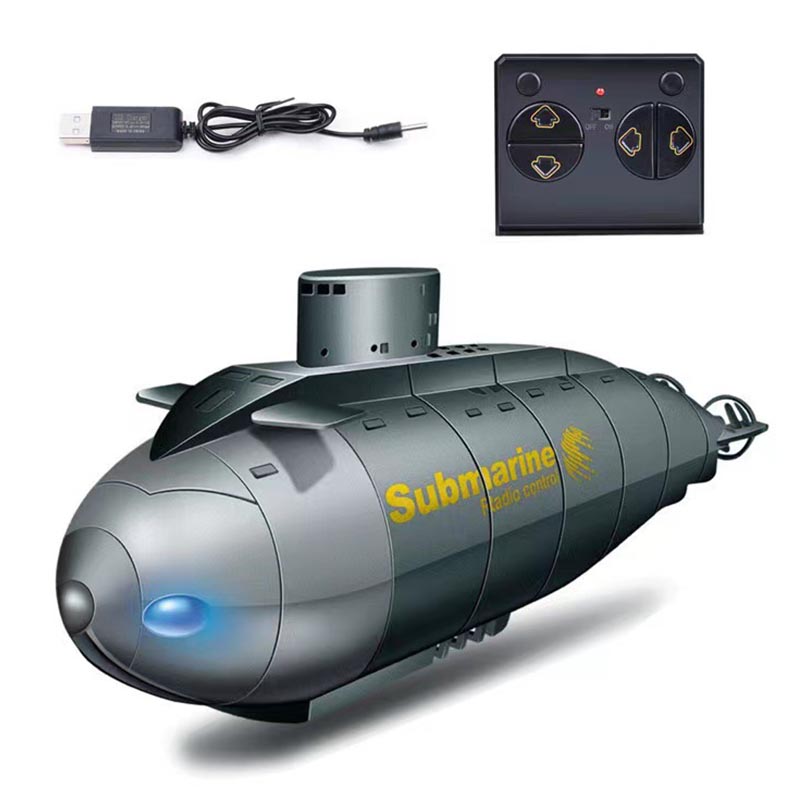 Rc Submarine Water - Children Rc Boat Remote Control Six-channel