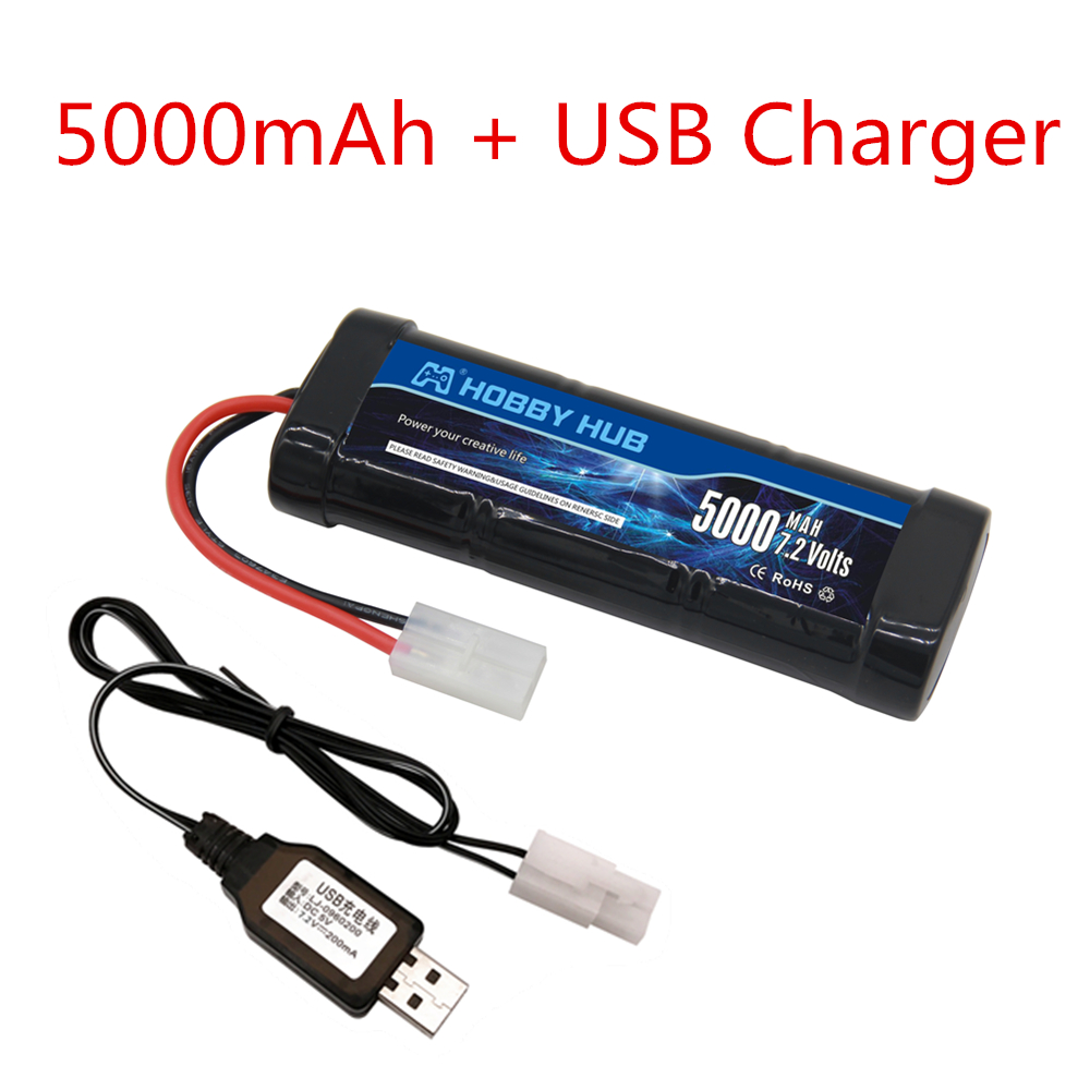 7.2V 5000mAh Ni-MH Battery Pac - Rc Hobby Boat recension och pris