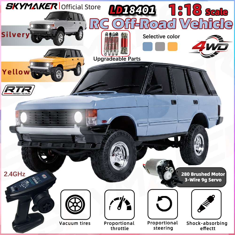 LDRC LD18401 1/18 RC Car 4WD 2 - Rc Hobby Off Road recension och pris