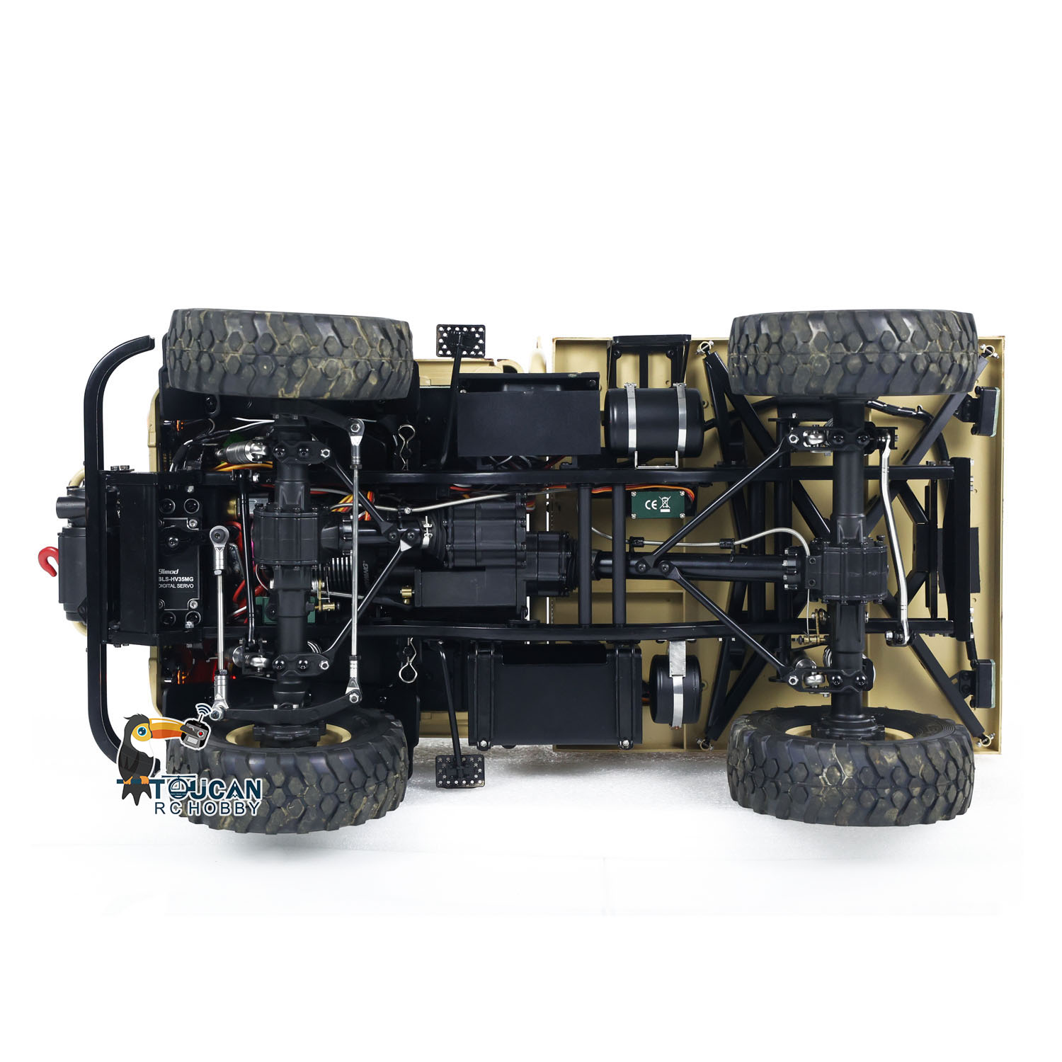 LESU 1/10 RC Metal Crawler 4x4 - Rc Hobby Off Road recension och pris