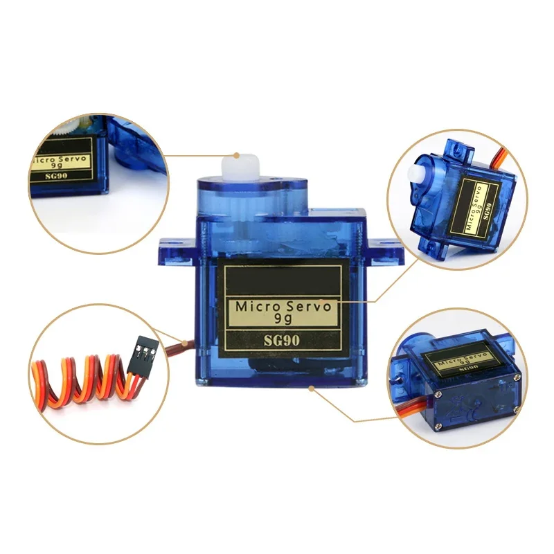 2/4/8/20Pcs SG90 9G Micro Serv - Rc Hobby Wing recension och pris