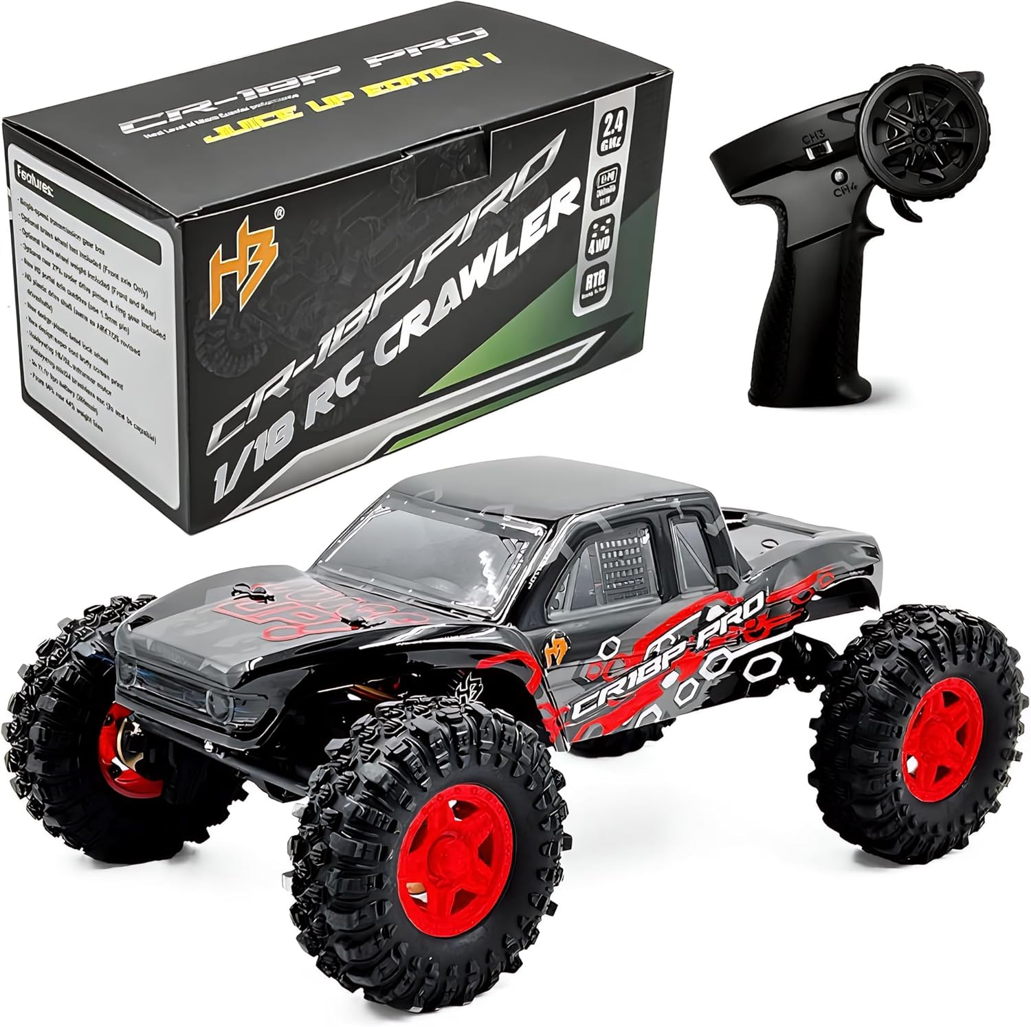 HobbyPlus 1/18 RC Crawler - CR - Rc Hobby Plus recension och pris