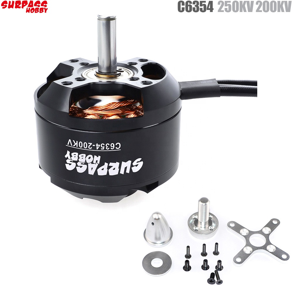 SURPASS HOBBY C6354 6354 250KV - Rc Hobby Wing recension och pris
