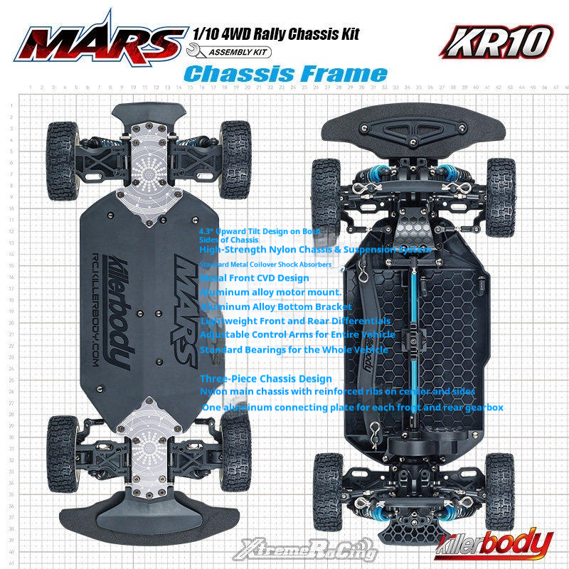 Killerbody Rc Rally Car Kr10 1 - Rc Hobby Off Road recension och pris