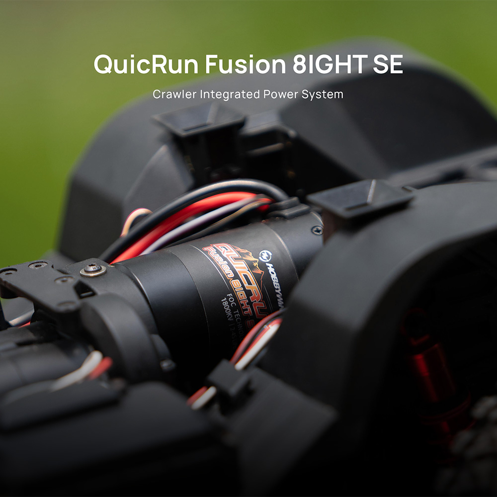 HobbyWing QuicRun Fusion 8IGHT - Rc Hobby Wing recension och pris
