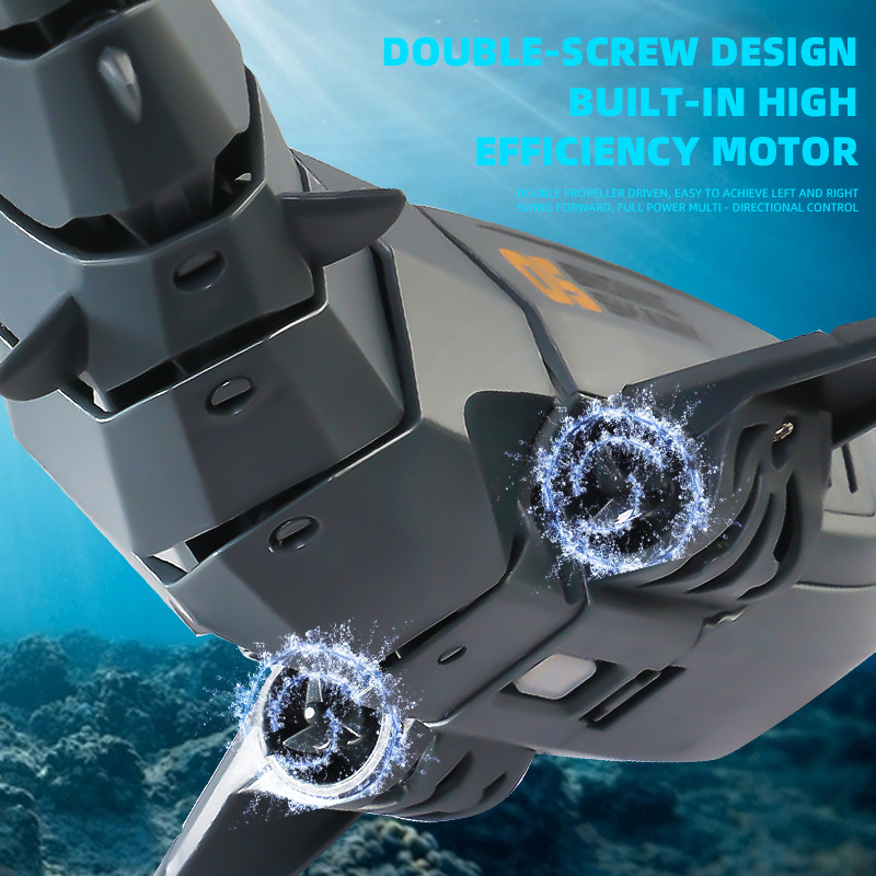 Spary Rc Shark 2.4Ghz Remote C - Rc Submarine Water recension och pris
