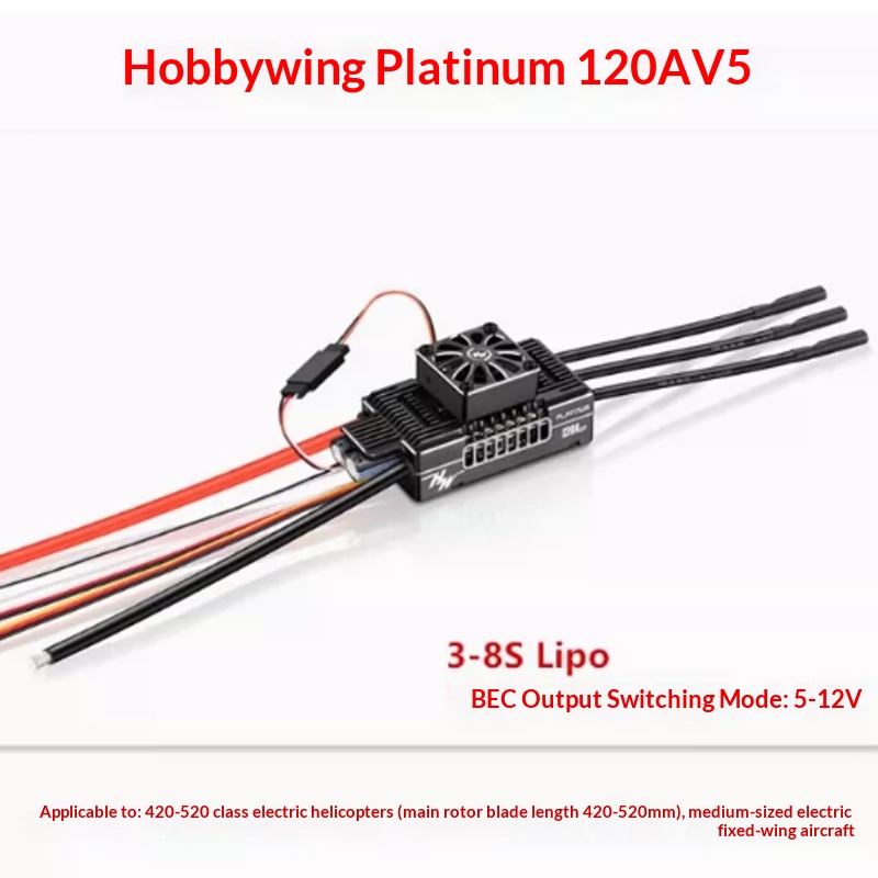 Hobbywing Platinum 80a V5,120a - Rc Hobby Wing recension och pris