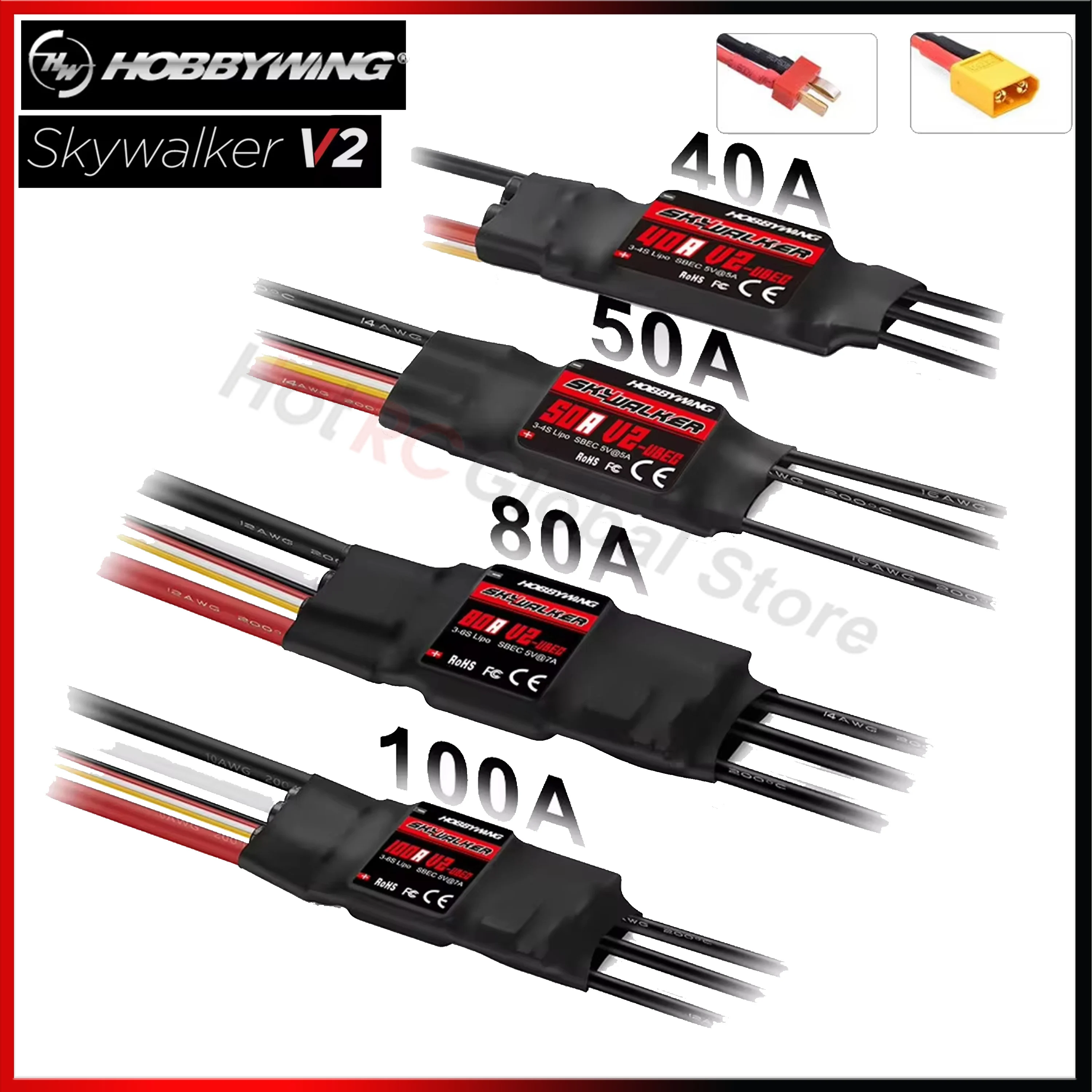 HOBBYWING Skywalker V2 Series  - Rc Hobby Wing recension och pris