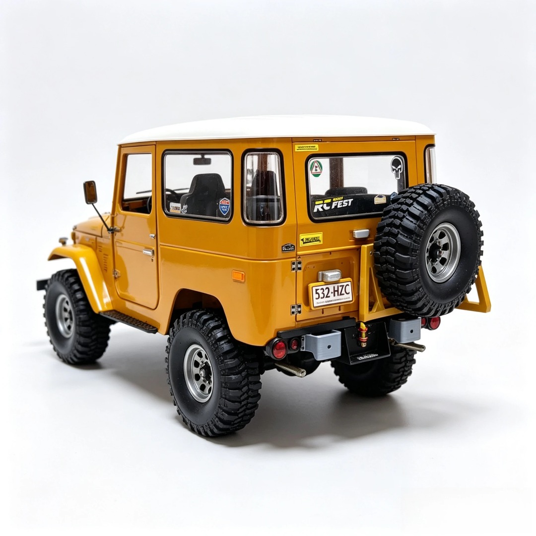 Lockable Open Spare Tire Carri - Rc Hobby Grade Crawler recension och pris