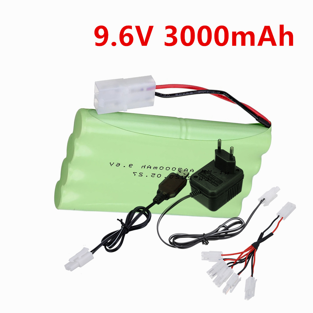 9.6V 3000mah NiMH Battery or 9 - Rc Hobby Boat recension och pris